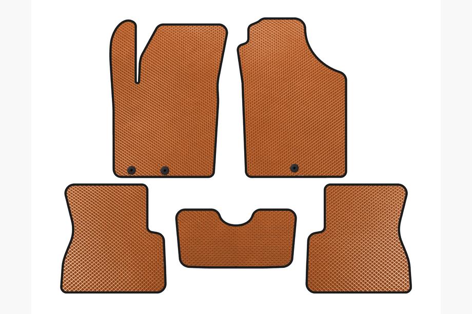 Kia Picanto 2011-2016 Tapis de sol EVA (Orange) Image