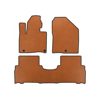 Tapis de sol EVA (2014-2018, 5 places, Orange) Kia Sorento III UM 2014-2020