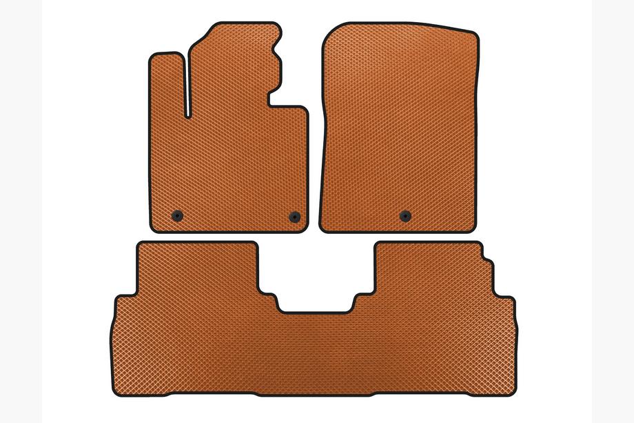Kia Sorento III UM 2014-2020 Tapis de sol EVA (7 places, Orange) Image