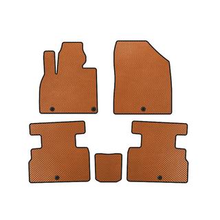 Tapis de sol EVA (2 Rangées, 7 Places, Orange)