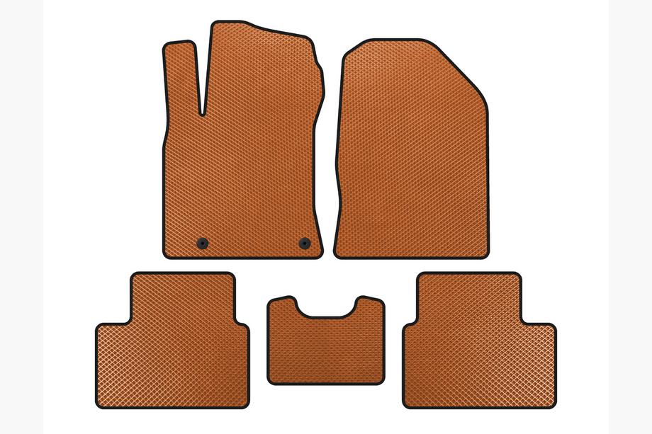 Kia Cerato 4 2019- Tapis de sol EVA (Orange) Image