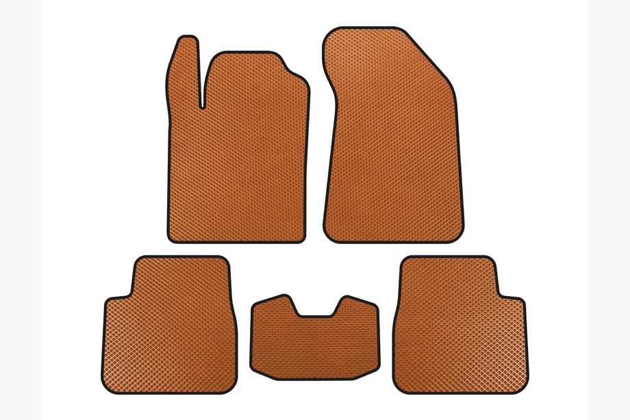 Lancia Delta 2008-2014 Tapis de sol EVA (Orange) Image