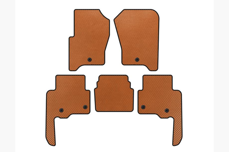 Land Rover Discovery IV 2009-2017 Tapis de sol EVA V2 (Orange) Image