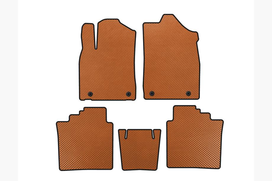 Lexus ES 2012-2018 Tapis de sol EVA (Orange) Image