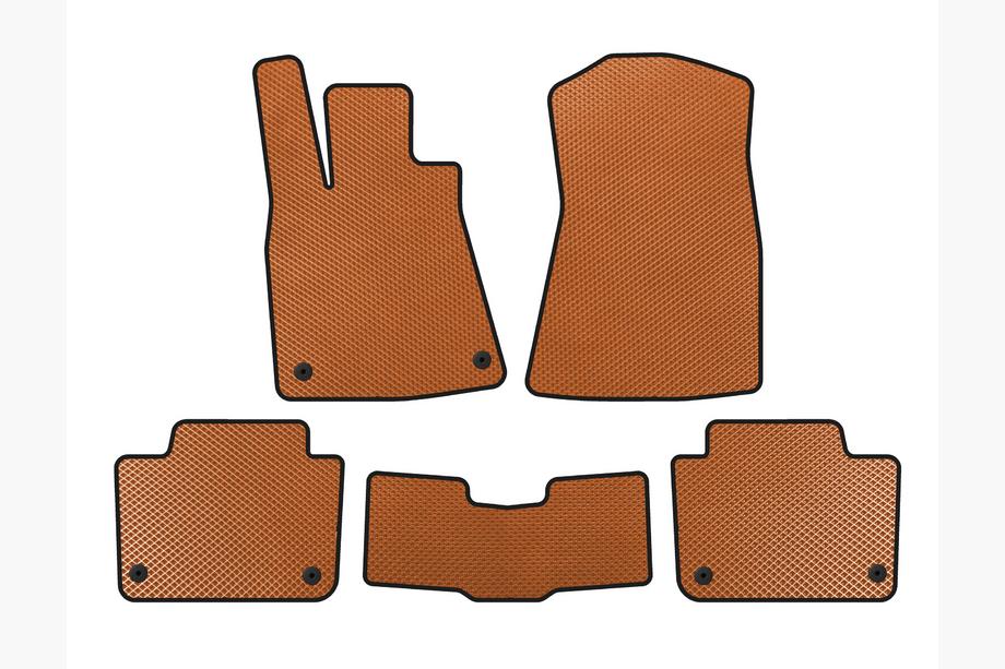 Lexus GS 2005-2011 Tapis de sol EVA (SD, Orange) Image