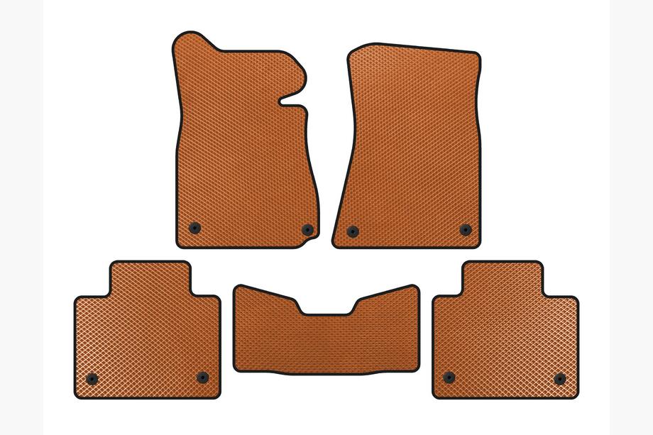 Lexus GS 2011-2020 Tapis de sol EVA (2011-2015, SD, 2 roues motrices, Orange) Image