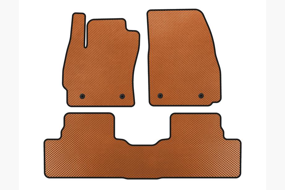 Mazda 5 2010-2018 Tapis de sol EVA (2 Rangées, Orange) Image