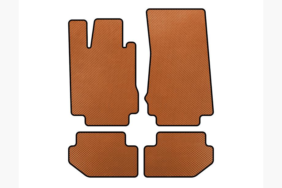 Mercedes CL-class C215 1999-2006 Tapis de sol EVA (Orange) Image