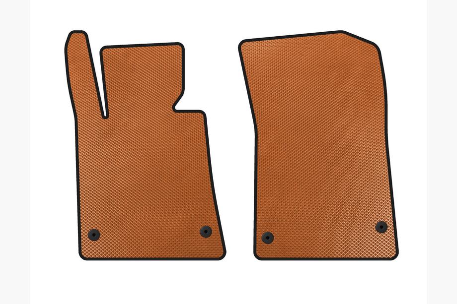 Mercedes SLK R172 2011-2016 Tapis de sol EVA (Roadster, Orange) Image