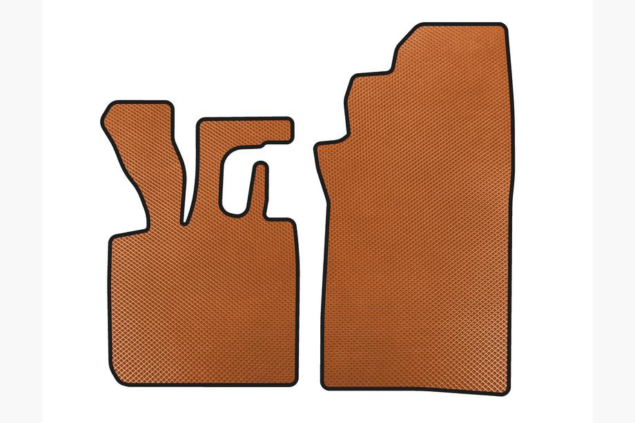 Smart 1998-2007 Tapis de sol EVA (1998-2003, Cabriolet, Orange) Image