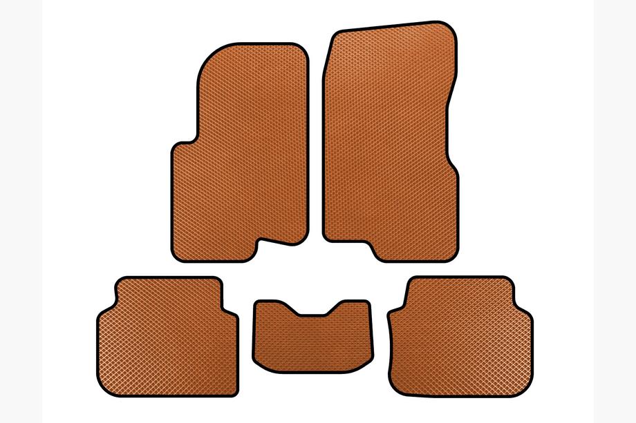Smart 1998-2007 Tapis de sol EVA (2003-2007, Forfour, Orange) Image