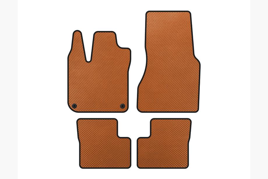 Smart 2014- Tapis de sol EVA (Hatchback, 5 portes, Orange) Image