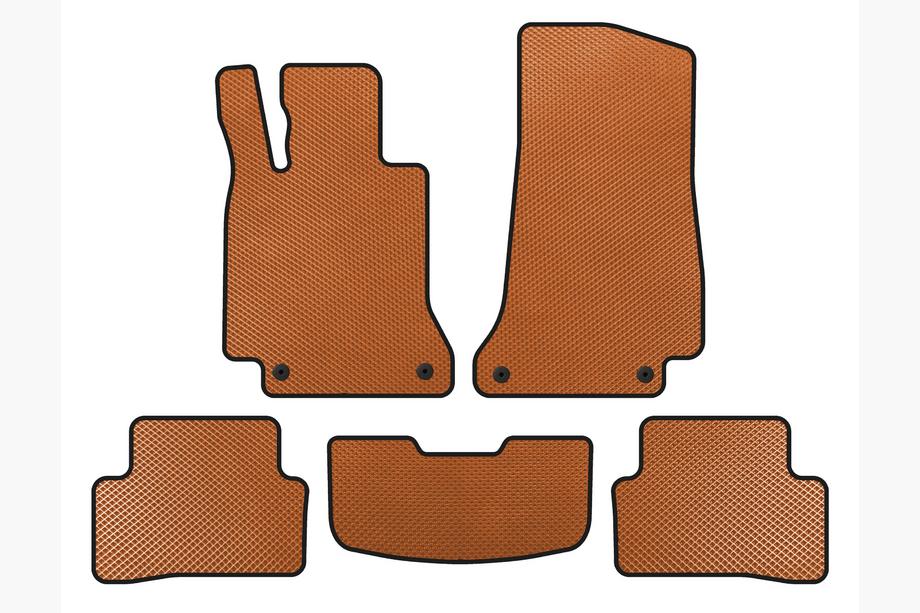 Mercedes C-class W205 2014-2021 Tapis de sol EVA (SD, Orange) Image