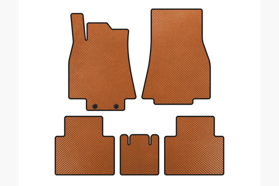Mercedes B-class W245 2005-2011 Tapis de sol EVA (Orange) Image