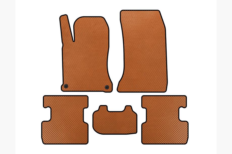 Mercedes GLA X156 2014-2019 Tapis de sol EVA (Orange) Image