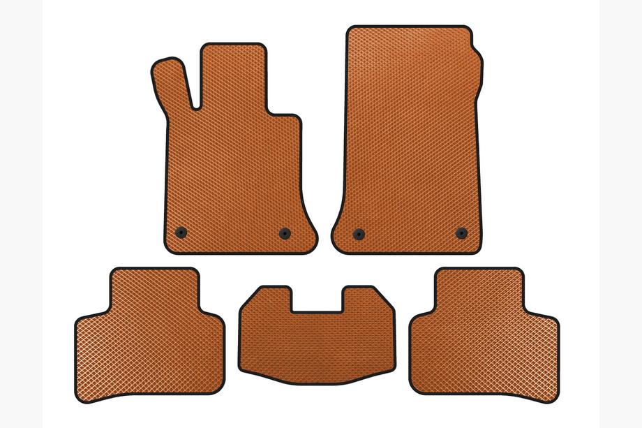 Mercedes GLK class X204 2008-2015 Tapis de sol EVA (Orange) Image