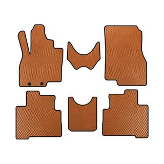 Tapis de sol EVA (2 Rangées, Orange) Mitsubishi Grandis 2003-2011