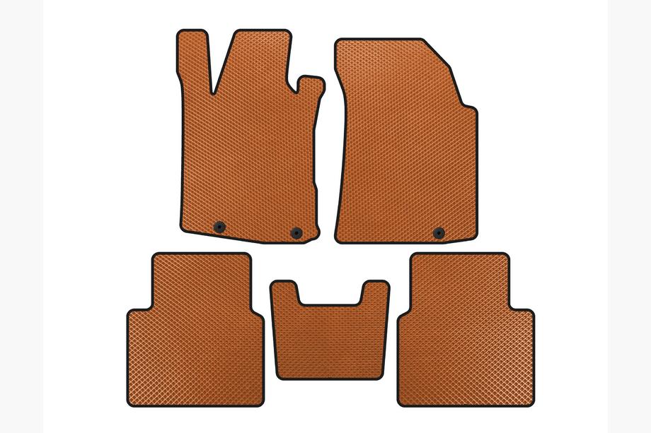 Nissan Maxima 2015-2023 Tapis de sol EVA (SD, Orange) Image