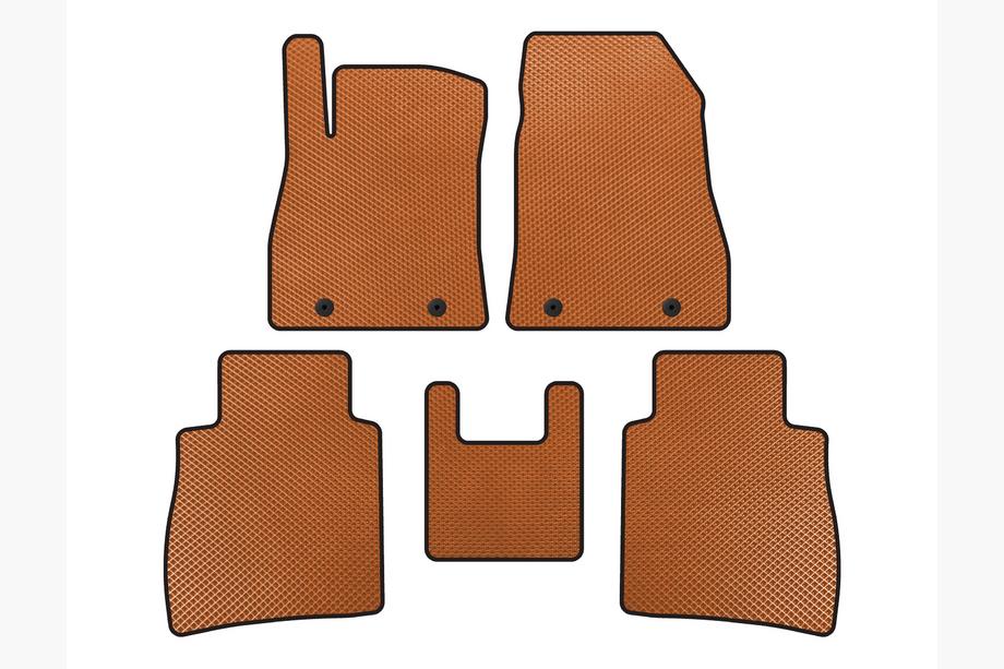 Nissan Sentra 2012-2019 Tapis de sol EVA (SD, Orange) Image