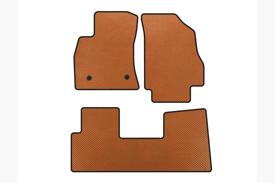 Opel Combo 2012-2018 Tapis de sol EVA (Orange) Image