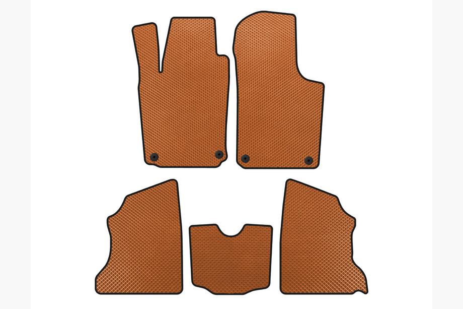Opel Combo 2002–2012 Tapis de sol EVA (Orange) Image