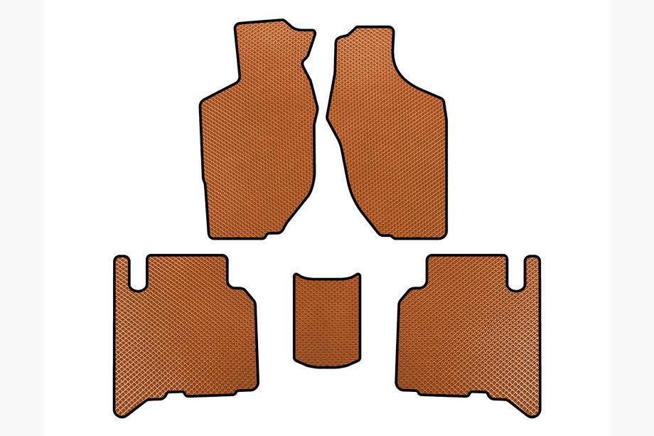Opel Frontera 1998-2003 Tapis de sol EVA (5 portes, Orange) Image