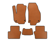 Opel Zafira B 2005–2011 Tapis de sol EVA (2 Rangées, Orange) photo 1