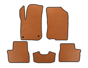 Peugeot 208 2012-2019 Tapis de sol EVA (Hatchback, 5 portes, Orange) photo 1