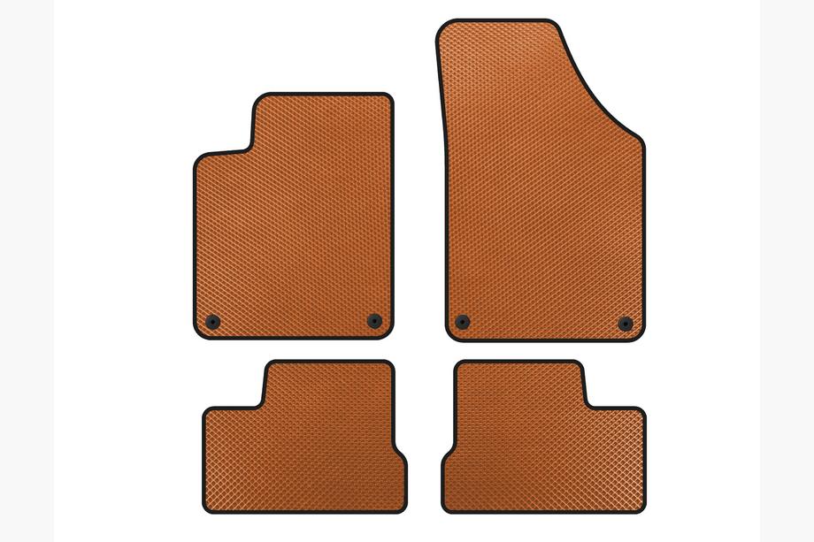 Peugeot RCZ 2010-2015 Tapis de sol EVA (Orange) Image