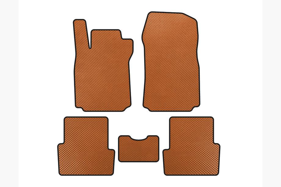 Renault Modus 2005-2012 Tapis de sol EVA (Orange) Image