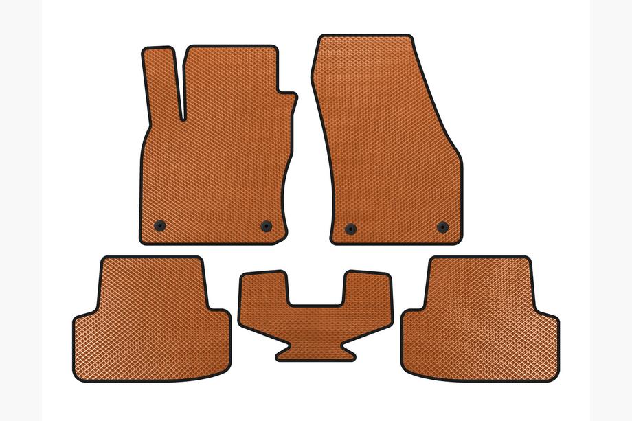 Seat Ateca 2016- Tapis de sol EVA (Orange) Image