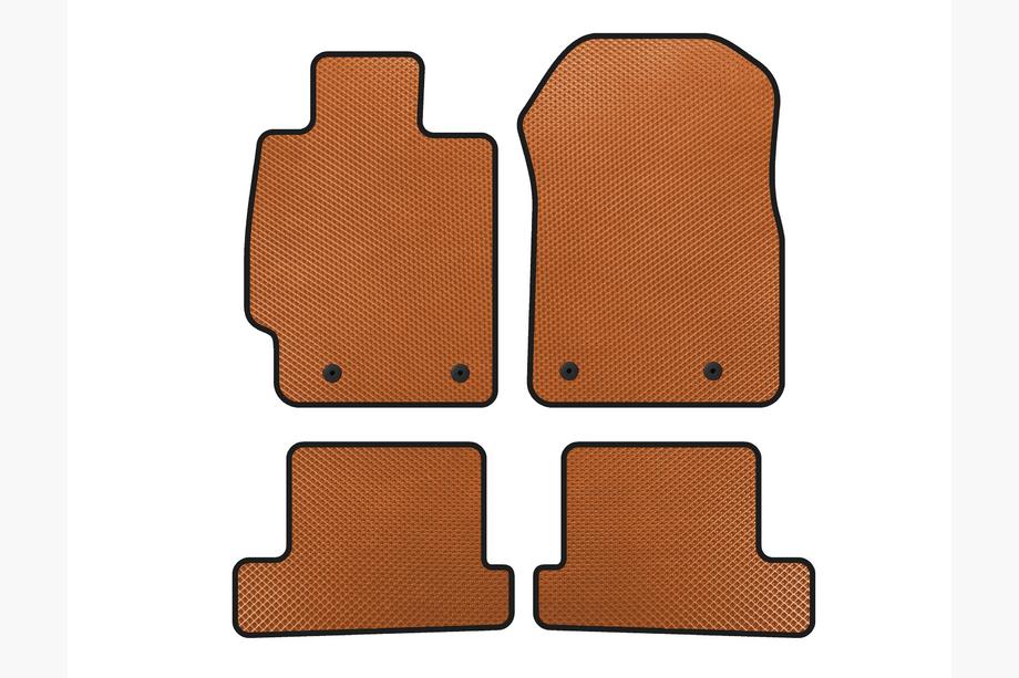 Subaru BRZ 2012-2021 Tapis de sol EVA (Coupé, Orange) Image