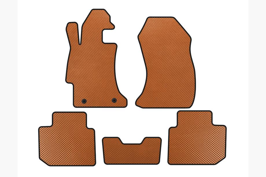 Subaru Impreza 2011-2016 Tapis de sol EVA (SD, Orange) Image
