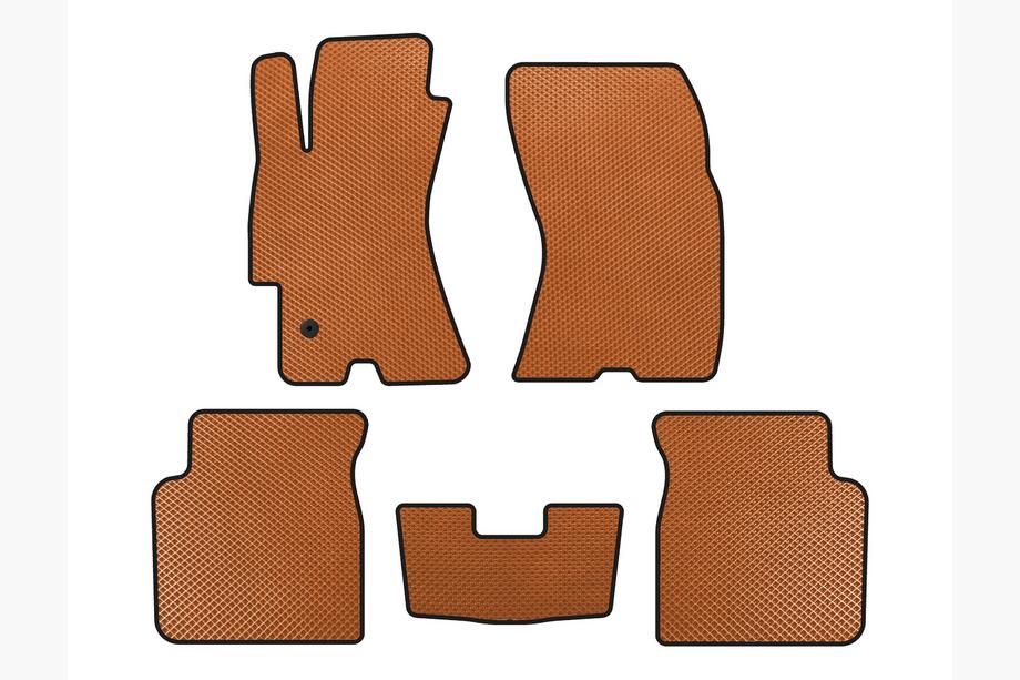 Subaru Outback 2005-2009 Tapis de sol EVA (Orange) Image