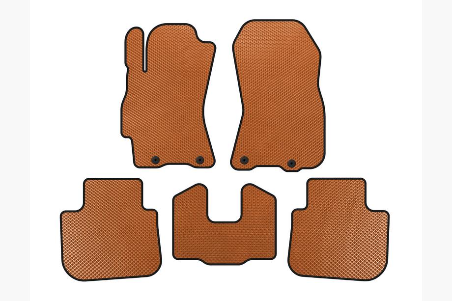 Subaru Outback 2009-2014 Tapis de sol EVA (Orange) Image