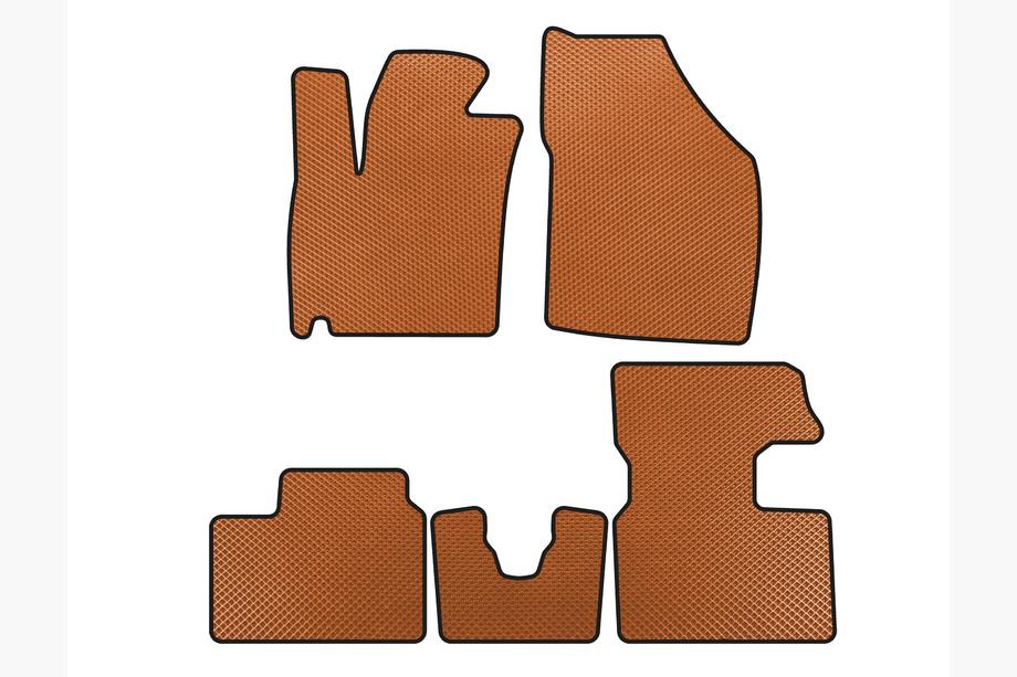 Suzuki Ignis 2016- Tapis de sol EVA (2016-2020, HB, Orange) Image