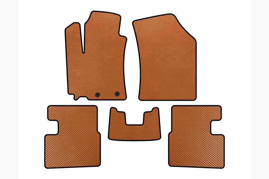 Suzuki Swift 2010-2017 Tapis de sol EVA (Hatchback, 5 portes, Orange) Image