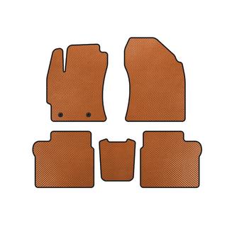 Tapis de sol EVA (2016-2019, SD, Orange) Toyota Corolla 2013-2019