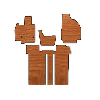 Tapis de sol EVA (2 Rangées, 6 Places, Orange)