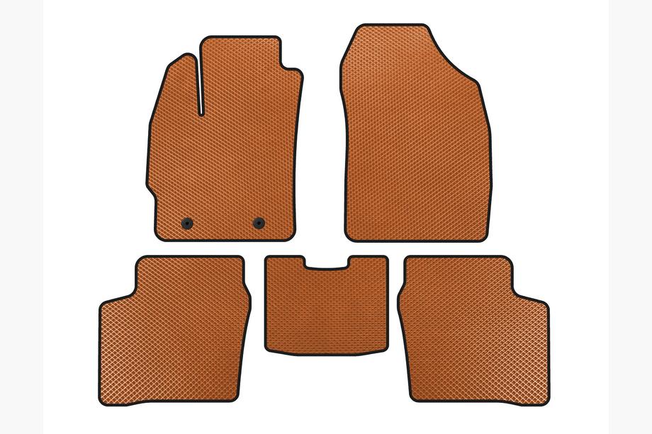 Toyota Prius 2003-2009 Tapis de sol EVA (LB, Orange) Image