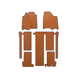 Tapis de sol EVA (3 Rangées, Orange)