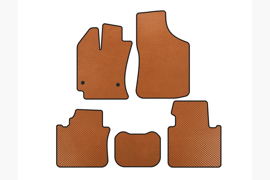 Toyota Venza 2008-2017 Tapis de sol EVA (Orange) Image