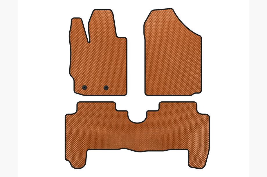 Toyota Yaris 2006-2011 Tapis de sol EVA (Hatchback, 5 portes, Orange) Image