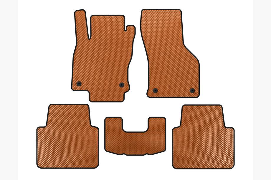 Volkswagen Arteon 2017-2025 Tapis de sol EVA (LB, Orange) Image