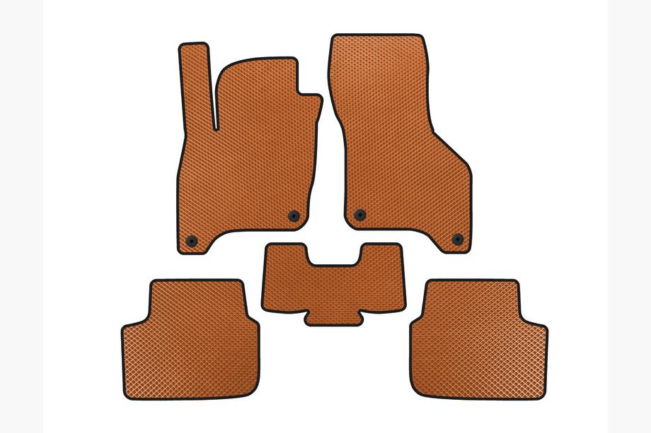 Volkswagen E-Bora 2019- Tapis de sol EVA (SD, Électrique, Orange) Image