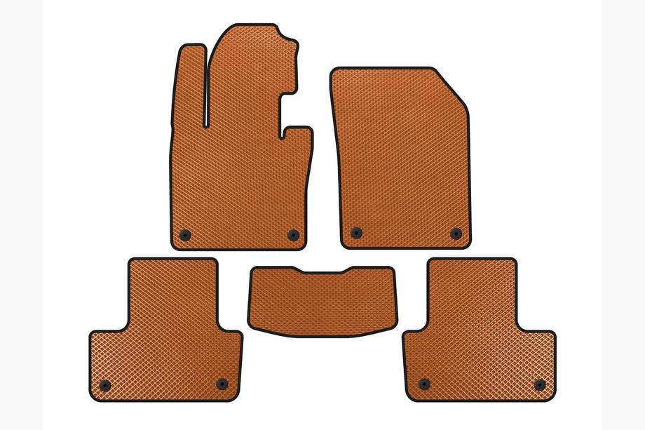 Volvo XC60 2017- Tapis de sol EVA (Orange) Image