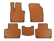 Volvo XC90 2015- Tapis de sol EVA (2 Rangées, Orange) photo 1