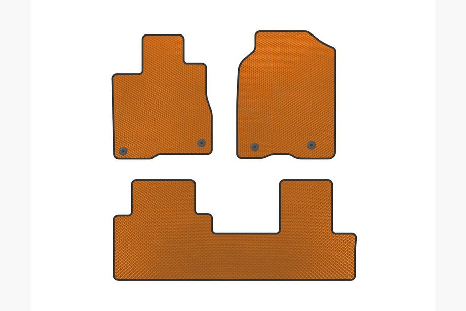 Acura MDX 2001-2006 Tapis de sol EVA (Orange) Image