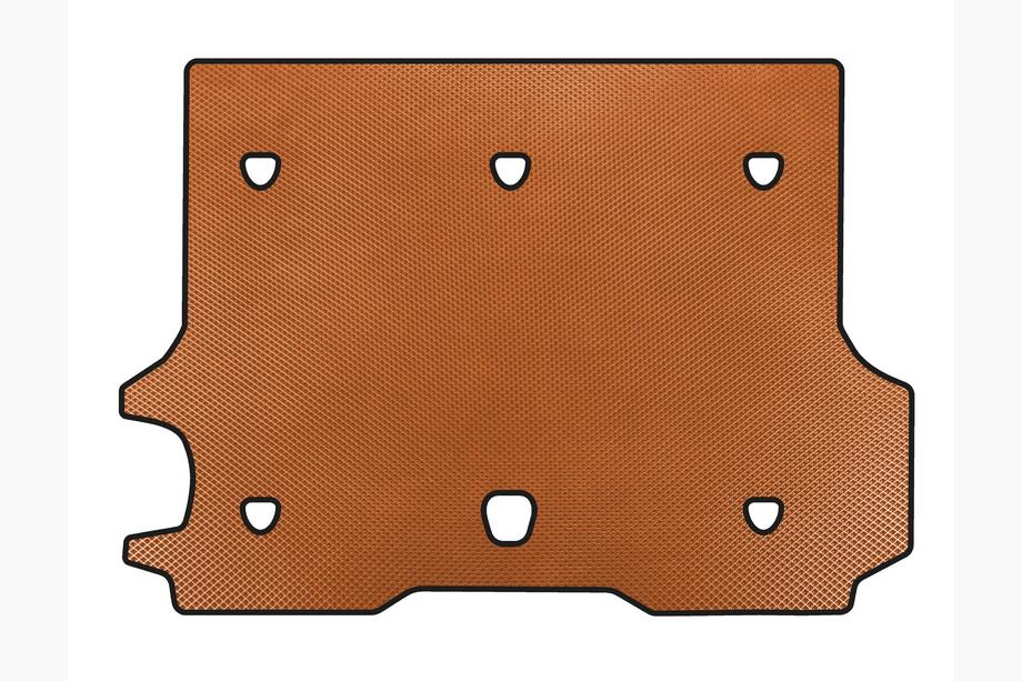 Chevrolet Trailblazer 2002-2012 Tapis de coffre EVA (Orange) Image