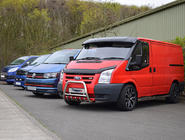 Ford Transit 2000–2014 Casquette de pare-brise (noir brillant, 5mm) photo 17